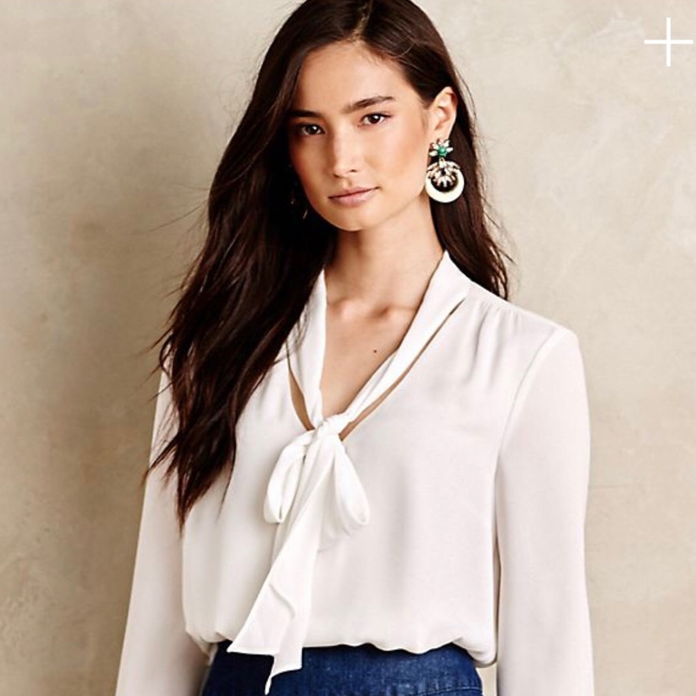 Astral Tie-Neck HD in Paris - Anthroplogie Size 6